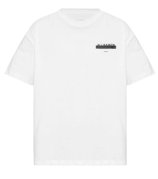 Playera AllSaints Redact White