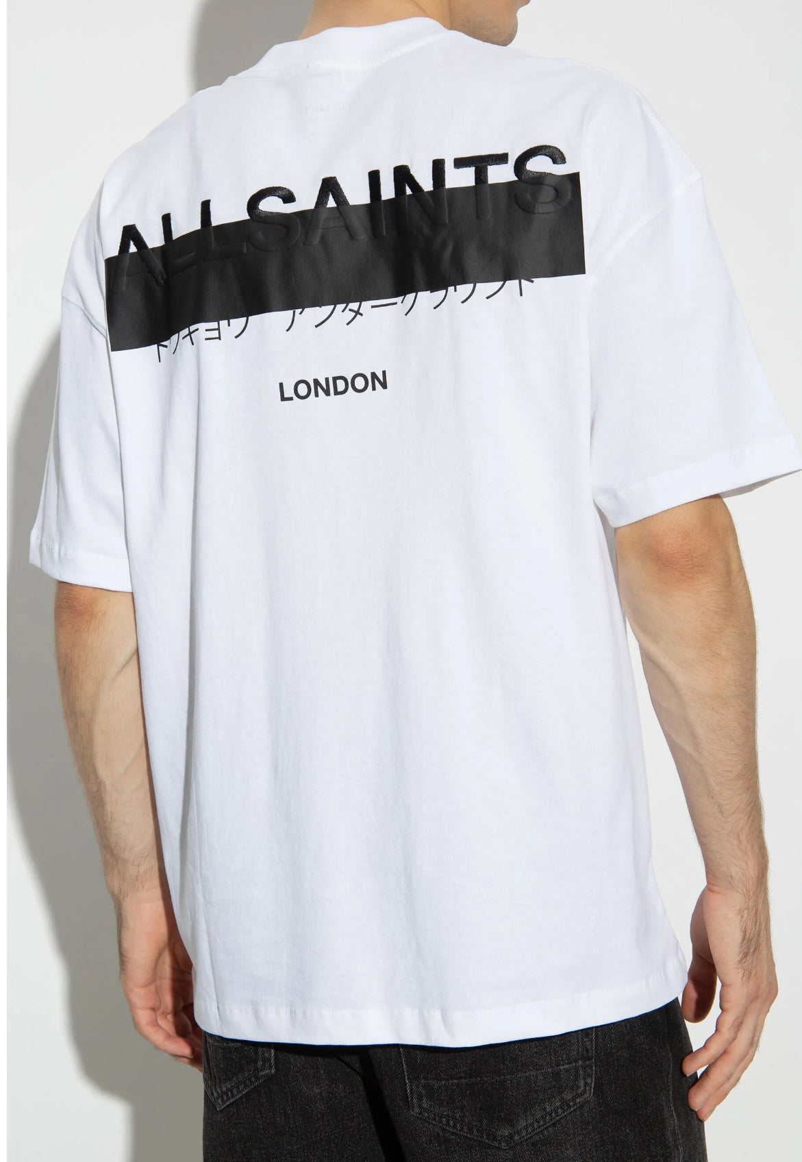 Playera AllSaints Redact White